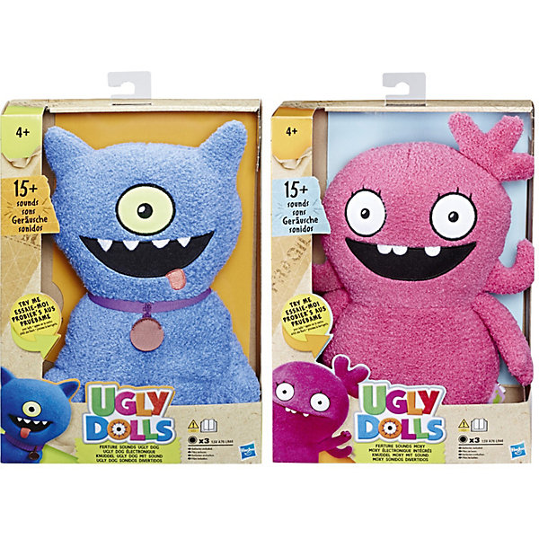 

Мягкая игрушка Ugly Dolls со звуковыми эффектами, 33 см, в ассортименте, Разноцветный