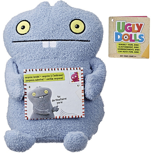 фото Мягкая игрушка Ugly Dolls От всего сердца ваш Бабо, 11 см Hasbro