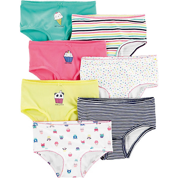 

Трусы carter’s, 7 шт, Mehrfarbig, Трусы carter’s, 7 шт