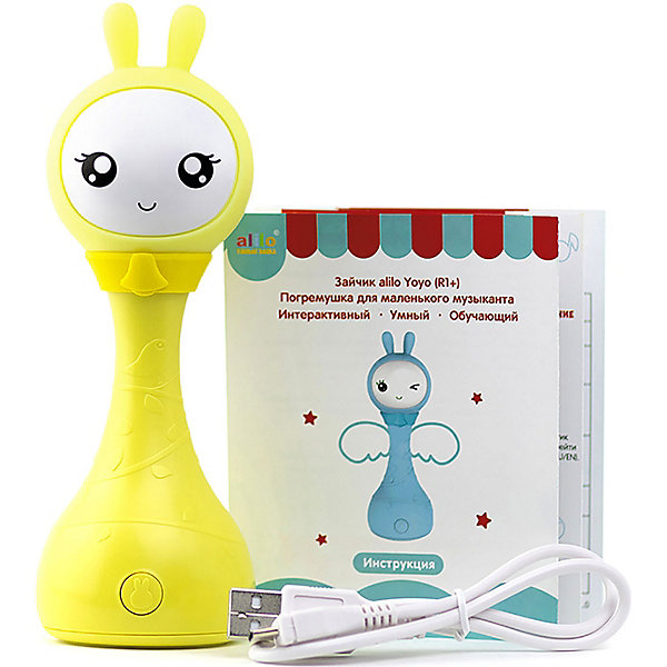 

Медиаплеер Alilo Умный зайка R1+Yoyo, желтый, Медиаплеер Alilo Умный зайка R1+Yoyo,