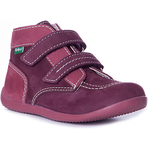 

Ботинки KicKers, Бордовый