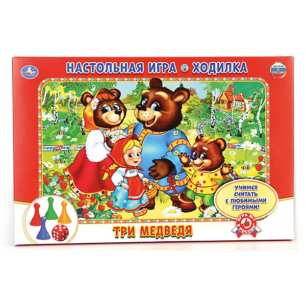 

Настольная игра-ходилка Умка Три медведя