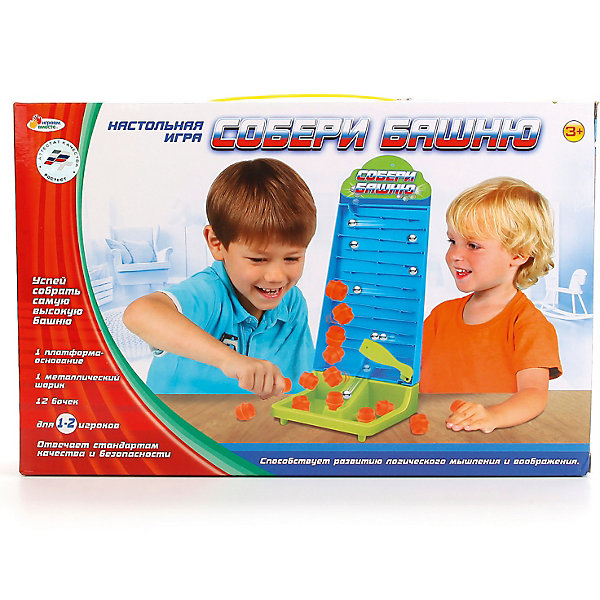 

Настольная игра Играем Вместе Собери башню