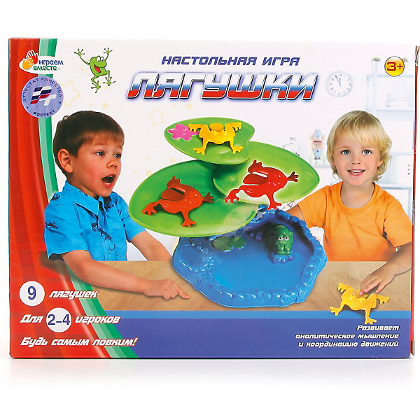 

Настольная игра Играем Вместе Лягушки