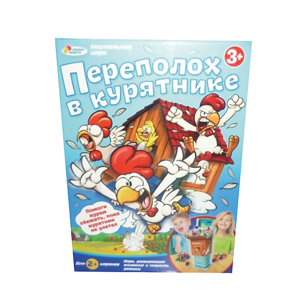 

Настольная игра Играем Вместе Переполох в курятнике