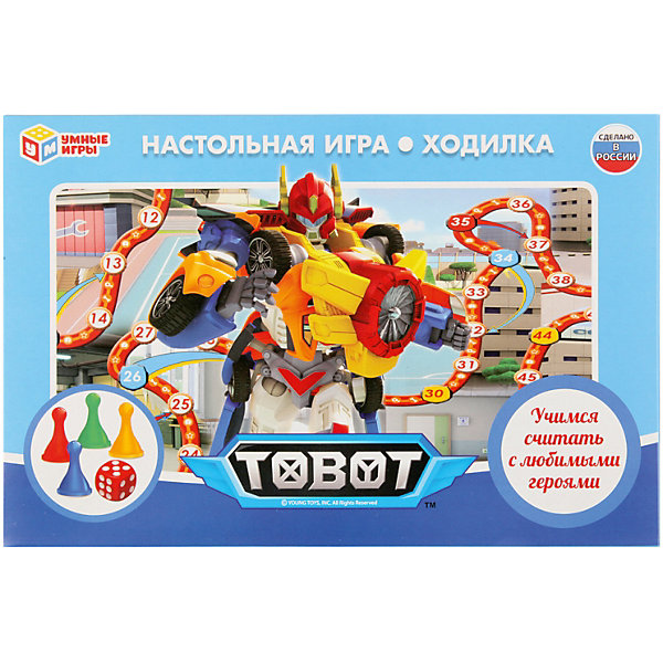 

Настольная игра-ходилка Умные игры Тоботы