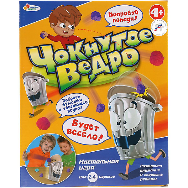 

Настольная игра Играем Вместе Чокнутое ведро
