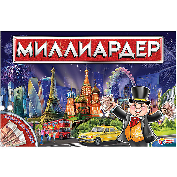 

Настольная экономическая игра Умные игры Миллиардер