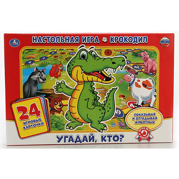 

Настольная игра-ходилка Умные игры Крокодил