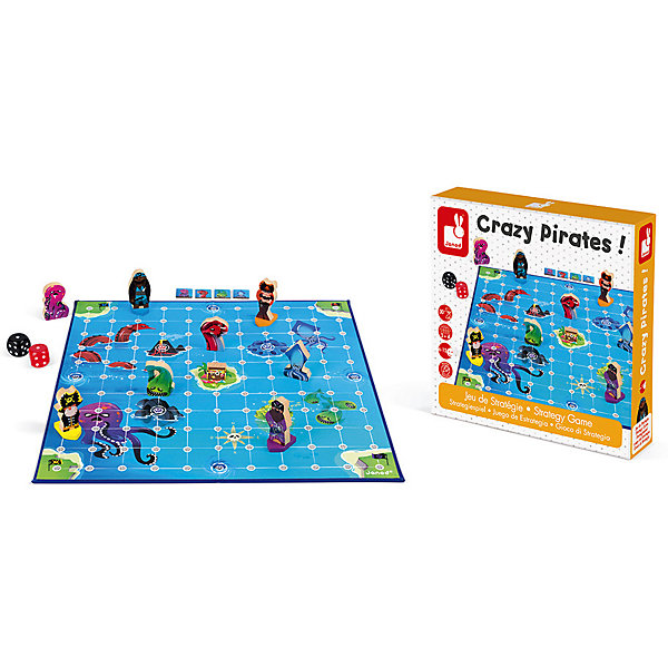 

Настольная игра Janod "Пиратские сокровища"