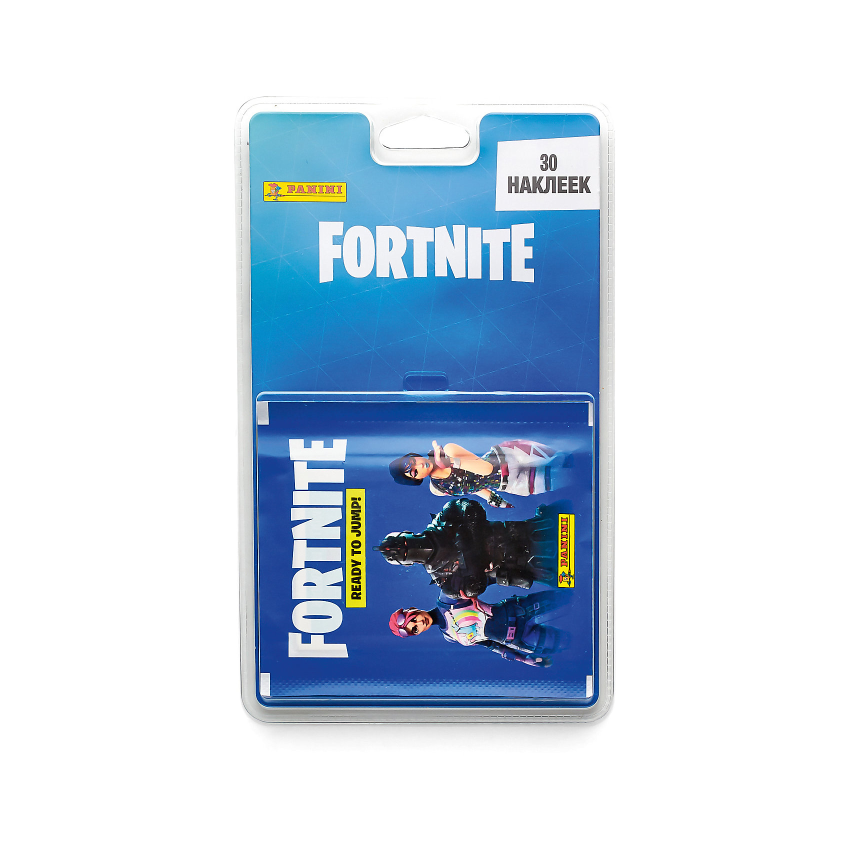 фото Альбом Panini Fortnite и блистер с наклейками, 6 пакетиков