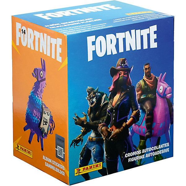 

Бокс с наклейками Panini Fortnite, 50 пакетиков
