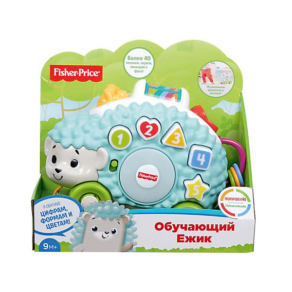 

Обучающая игрушка Fisher-price "Музыкальный Ёжик, Разноцветный, Обучающая игрушка Fisher-price "Музыкальный Ёжик"