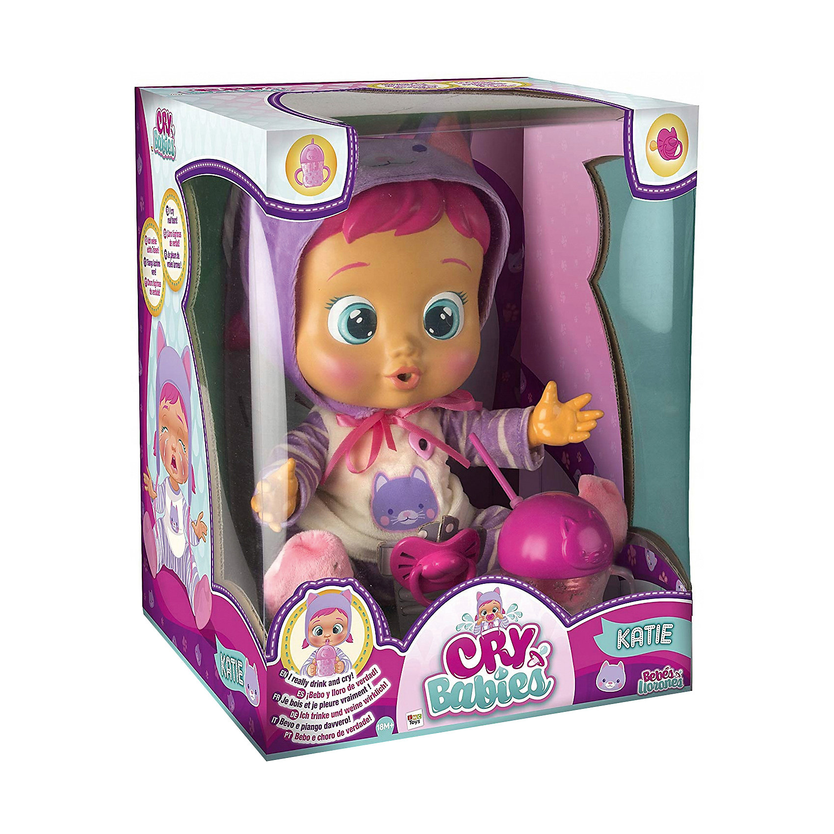 фото Плачущий младенец IMC Toys Cry Babies Кэти