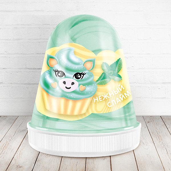 

Слайм Monster Slime Fluffy Мята мятный, 120 мл, Бирюзовый