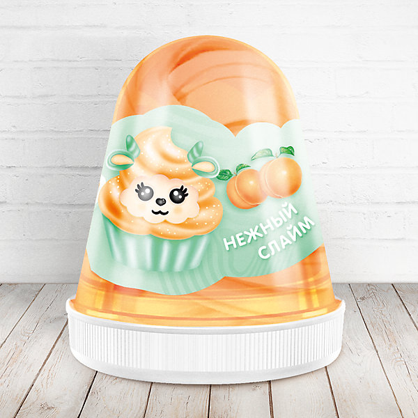 

Слайм Monster Slime Fluffy Персик коричневый, 120 мл, Слайм Monster Slime Fluffy Персик , 120 мл