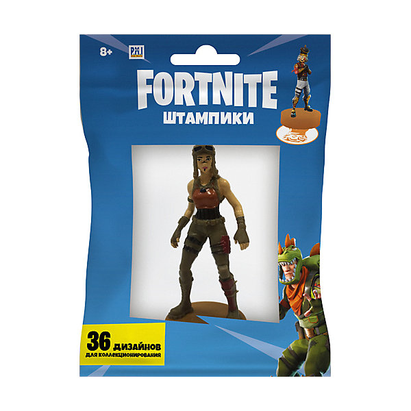 

Фигурка-штамп Fortnite "Рейдер-Изгой", Разноцветный