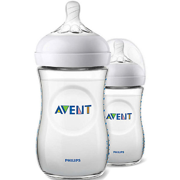 

Бутылочка Philips Avent Natural 260 мл, с 1 мес, 2 шт