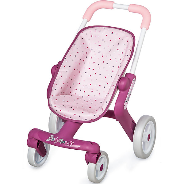 

Коляска прогулочная для пупса Smoby Baby Nurse, Фиолетовый, Коляска прогулочная для пупса Smoby Baby Nurse