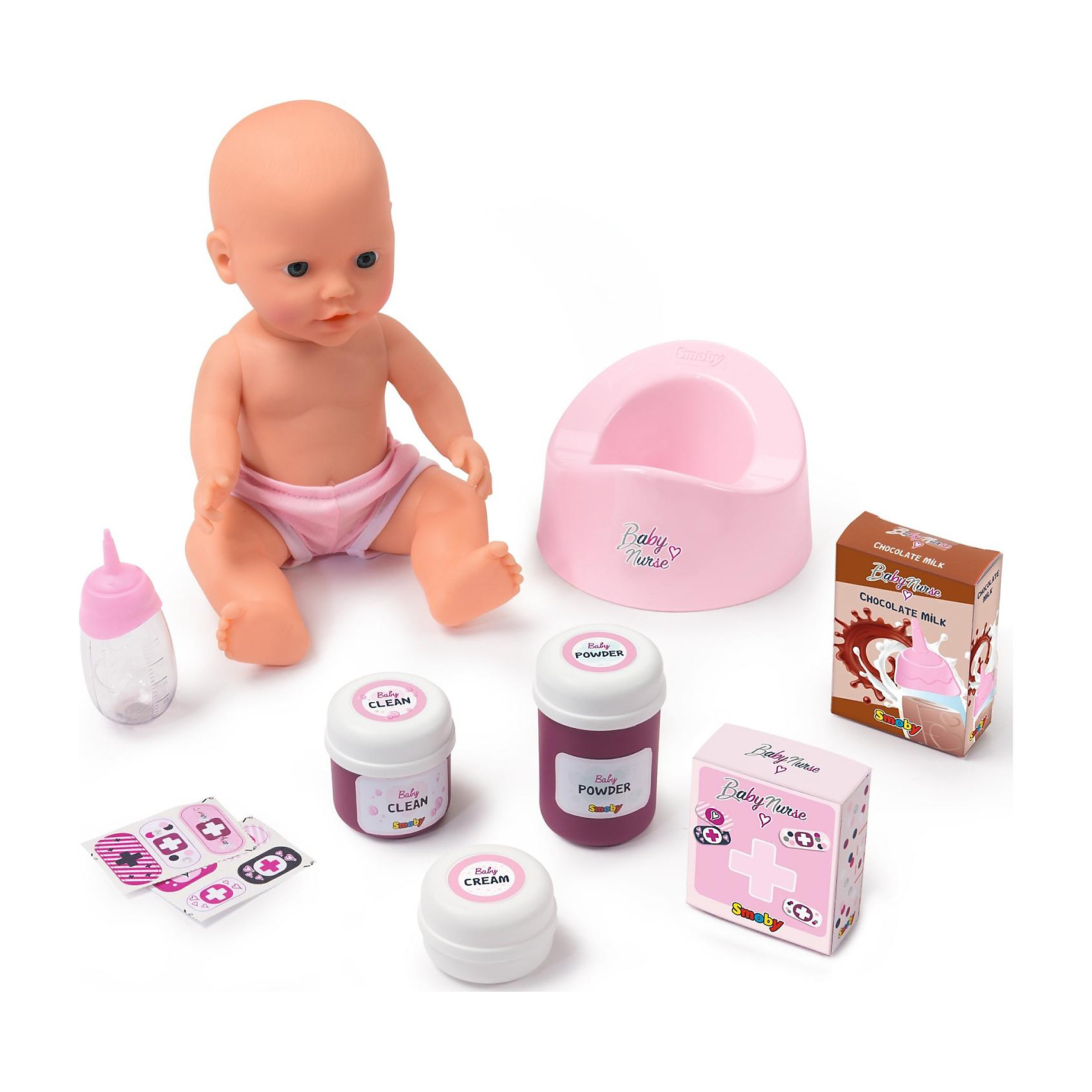 фото Кроватка 2 в 1 для пупсов smoby baby nurse