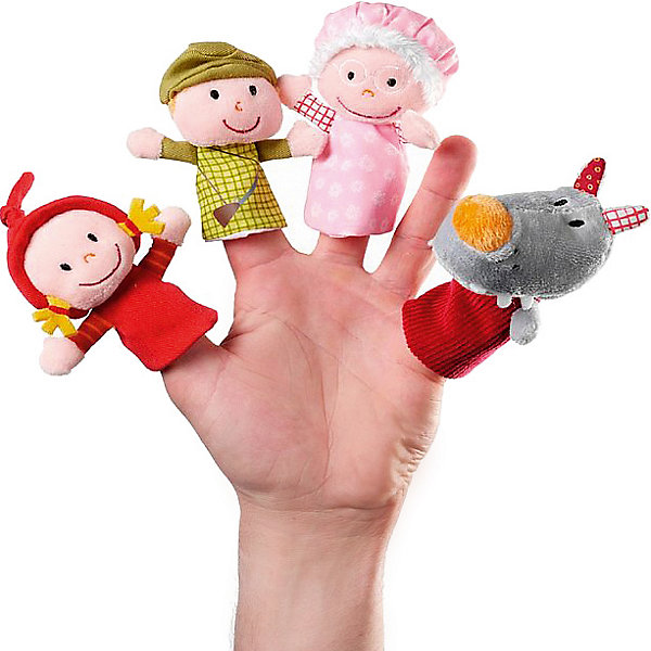 Lilliputiens Кукольный театр Lilliputiens Красная Шапочка мастер игрушек настольный театр театр теней красная шапочка ig0126