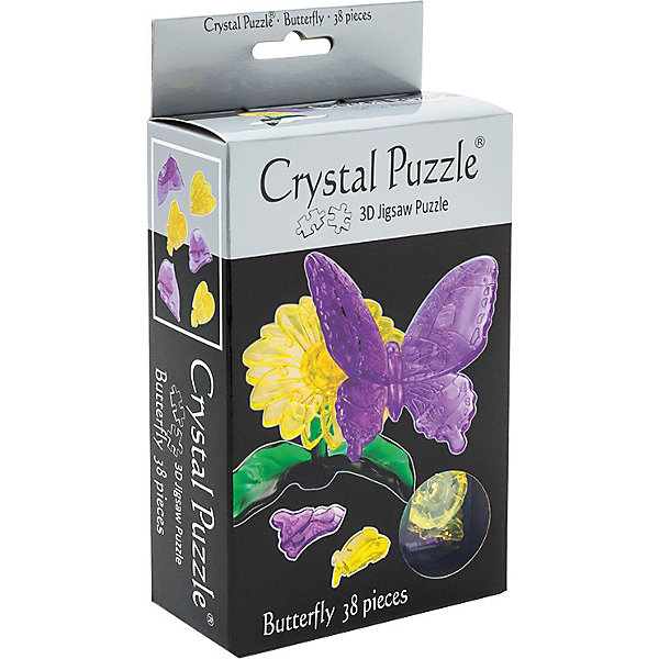 

3D головоломка Crystal Puzzle Бабочка
