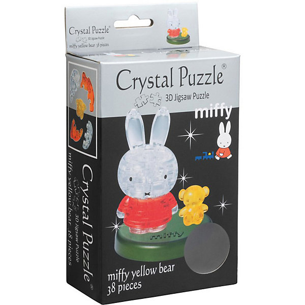 фото 3D головоломка Crystal Puzzle Миффи и медвежонок