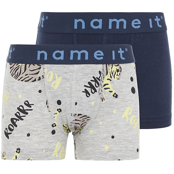 

Трусы name it, 2 шт, Серый, Трусы name it, 2 шт.