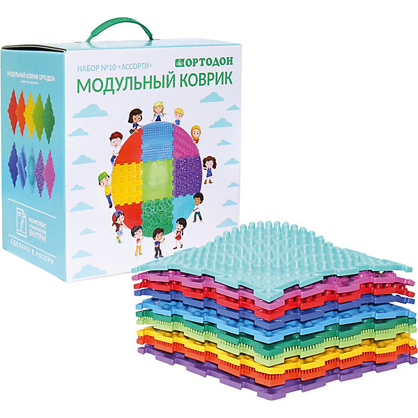 

Модульный коврик Ортодон Набор №10 "Ассорти, Разноцветный, Модульный коврик Ортодон Набор №10 "Ассорти"