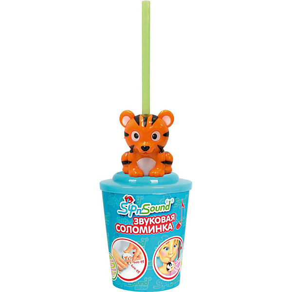 

Звуковая соломинка Sip n' Sound Тигр, Синий/зеленый