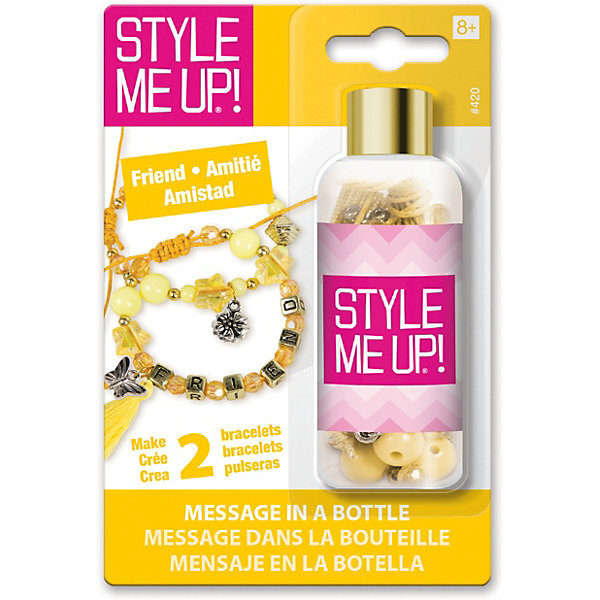

Набор для создания браслета Style Me Up Послание в бутылке Дружба