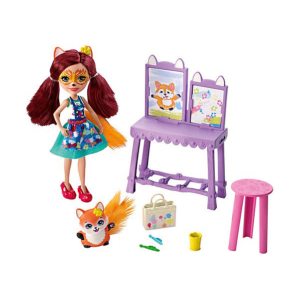 

Игровой набор Enchantimals Арт-студия с Фелисити Фокс, Разноцветный, Игровой набор Enchantimals Арт-студия с Фелисити Фокс