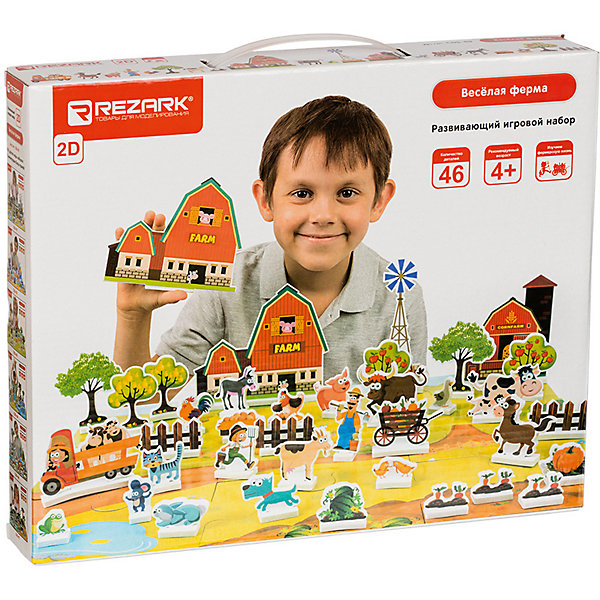 

Развивающий игровой набор Rezark "Веселая ферма"