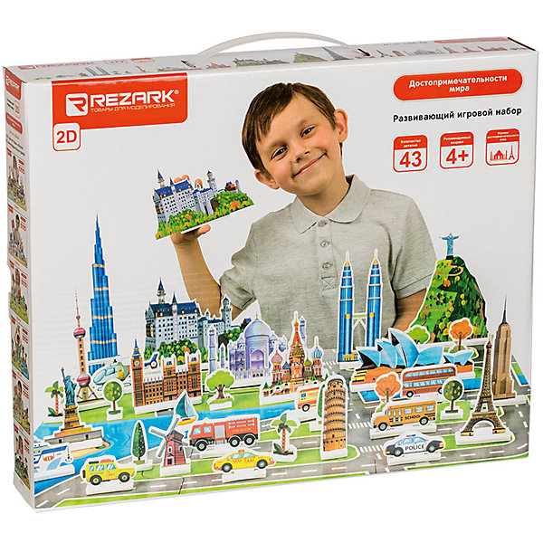 

Развивающий игровой набор Rezark "Достопримечательности мира"