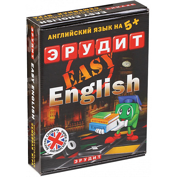 

Настольная игра Биплант Эрудит easy english-подарочный