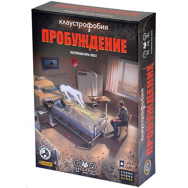 Настольная игра Клаустрофобия. Пробуждение COSMODROME GAMES 12779019