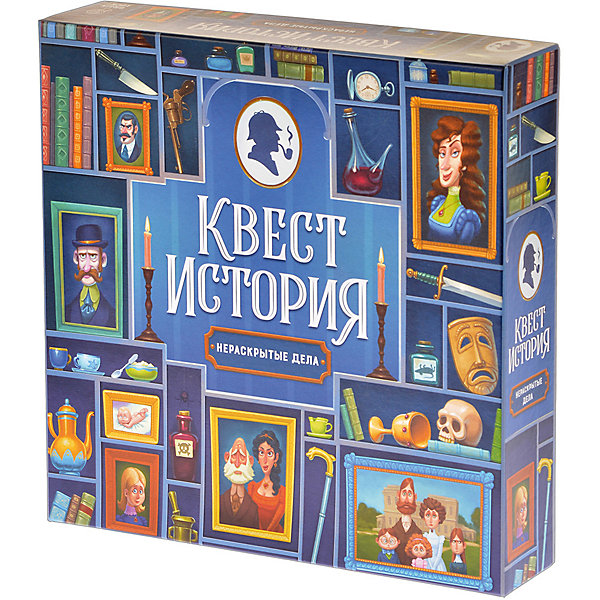 Настольная игра Квест-история: нераскрытые дела BrainLock Games 12779021