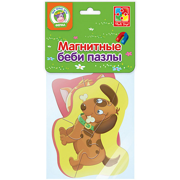

Мягкие магнитные Vladi Toys Baby puzzle "Котенок и щенок, Мягкие магнитные Vladi Toys Baby puzzle "Котенок и щенок"