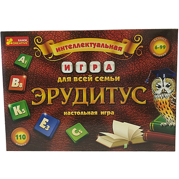 Настольная игра Ranok-creative "Эрудитус" Ranok Creative 12780975