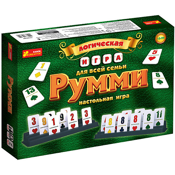 

Настольная игра Ranok-creative "Румми, Настольная игра Ranok-creative "Румми"
