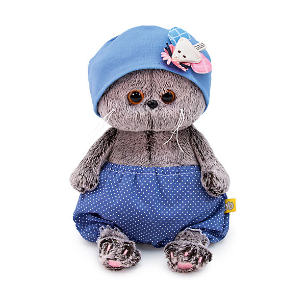 

Мягкая игрушка Budi Basa Кот Басик Baby в шапочке с мышью, 20 см, Коричневый, Мягкая игрушка Budi Basa Кот Басик Baby в шапочке с мышью, 20 см