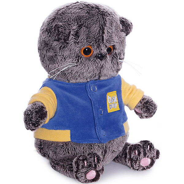 

Мягкая игрушка Budi Basa Кот Басик Baby в синей куртке с желтой отделкой, 20 см, Коричневый, Мягкая игрушка Budi Basa Кот Басик Baby в синей куртке с желтой отделкой, 20 см