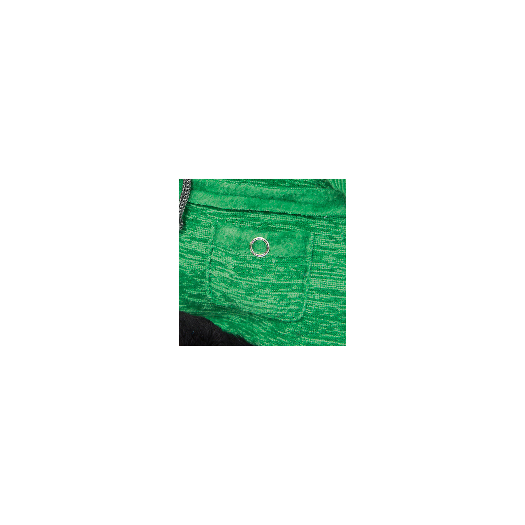 фото Мягкая игрушка Budi Basa Собака Ваксон в зеленой куртке "B&Co", 29 см