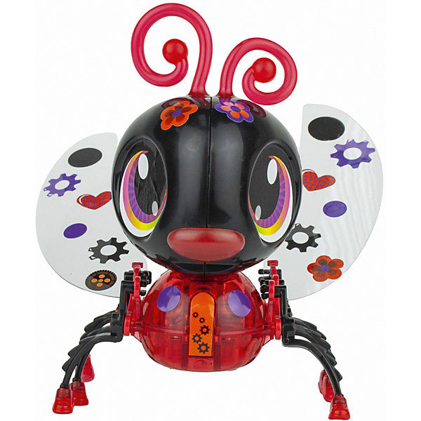 

Игрушка 1Toy РобоЛайф Божья Коровка интерактивная, Черный