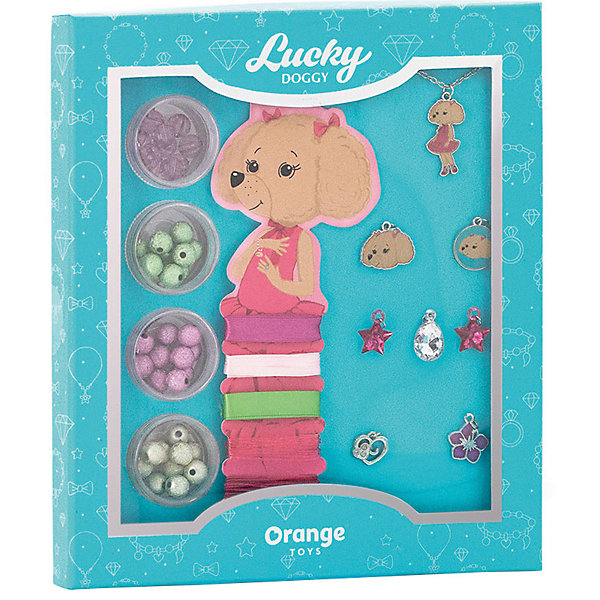 Набор для создания украшений Orange Lucky Doggy Пудель 12812543