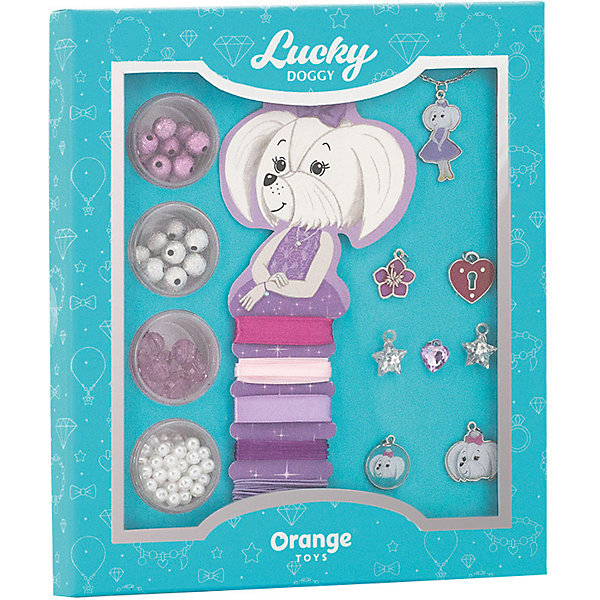 Набор для создания украшений Orange Lucky Doggy Мальтезе 12812563
