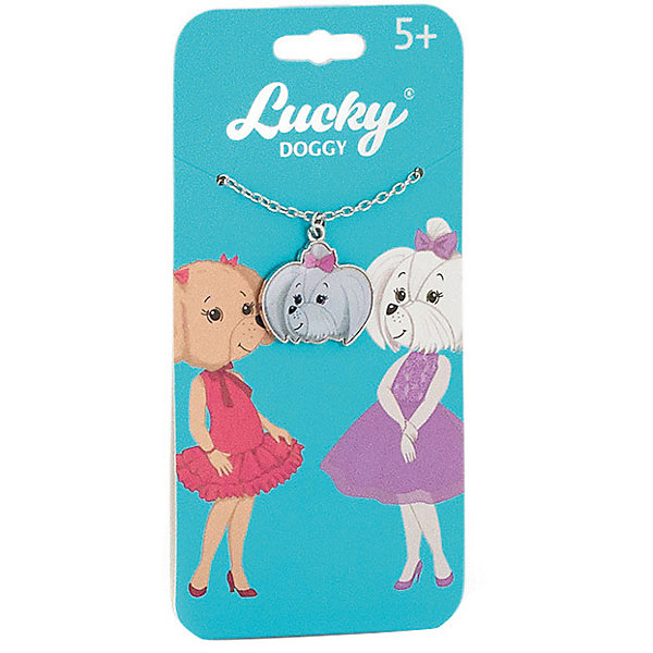 

Подвеска Orange Lucky Doggy с Мальтезе, Бирюзовый
