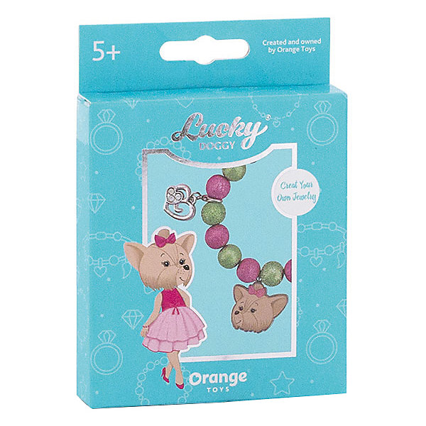 

Набор для создания браслета Orange Lucky Doggy Йорк, Бирюзовый, Набор для создания браслета Orange Lucky Doggy Йорк