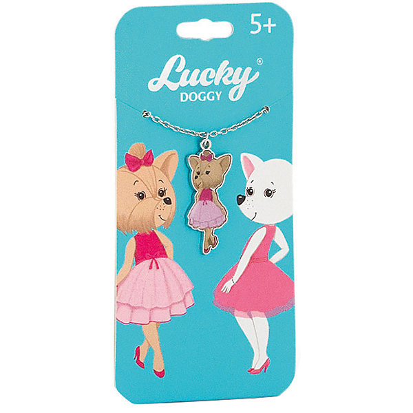 

Цепочка с подвеской Orange Lucky Doggy Йорк, Бирюзовый