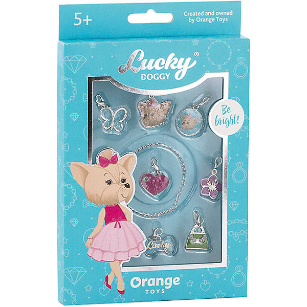 

Набор с браслетом Orange Lucky Doggy Йорк, Бирюзовый, Набор с браслетом Orange Lucky Doggy Йорк